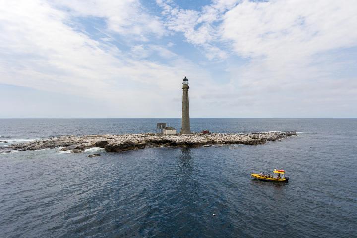 Boon Island Lighthouse - seen on New England EcoAdventures