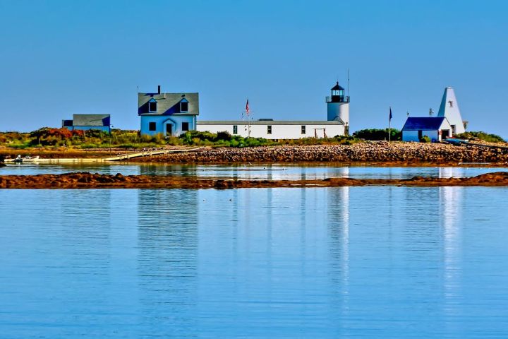 Goat Island Lighthouse Tour in Kennebunkport, Maine