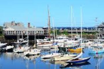 Perkins Cove - One of many sights for New England EcoAdventures Thrill Boat tour in Kennebunkport, Maine
